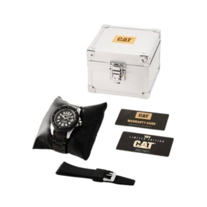 CAT SG-141-21-131 Shockmaster Limited Edition Black Stainless Steel Men Watch